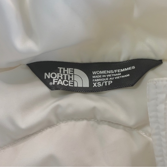 THE NORTH FACE 550 WHITE DOWN PUFFER VEST - Picture 10 of 14